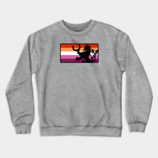 An Tir Pride - Lesbian - Oblong Crewneck Sweatshirt